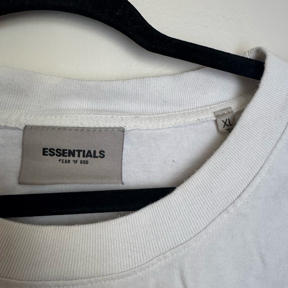 Essentials Classic White Tee - Picture 3 of 4